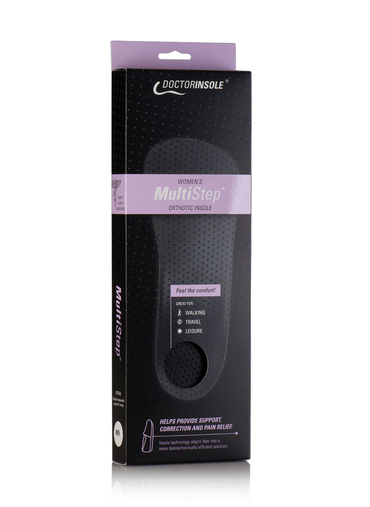 DoctorInsole MultiStep Women's Orthotic Insoles for Everyday Footwear ...